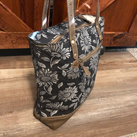 Myra Great Nautical Tote Bag Purse E319 - Picture 9 of 9